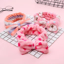 Faixa de Cabelo Para Maquiagem e Limpeza Facial Cores Aleatórias - Tartaruga Shop