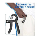 Hand Grip Mola Com Ajuste 5kg A 60kg Fisioterapia Anti-braço - Tartaruga Shop