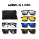 Óculos de Sol Polarizado Multicor 6 em 1 - Urban Gang