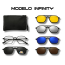 Óculos de Sol Polarizado Multicor 6 em 1 - Urban Gang