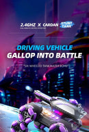 Brinquedo de Tanque de Guerra Controlado Por Gestos - Tartaruga Shop