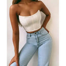 Cropped Corselet Bat Fin Fashion Blogger - Tartaruga Shop