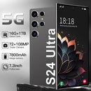 S24Ultra Smartphone 5G 7.3" Full Screen 7800mAh Snapdragon 8 gen3 Camera 108MP - Tartaruga Shop