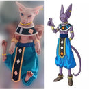 Roupas de Gato Sem Pêlos Dragon Ball Deus da Destruição Beerus - Tartaruga Shop