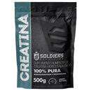Creatina Monohidratada 500g - 100% Pura Importada - Soldiers Nutrition - Tartaruga Shop